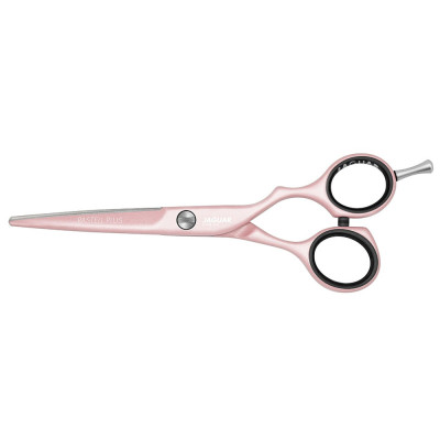 Ножиці для стрижки прямі Jaguar White Line Pastell Plus Offset Rose 5.5, J-4752-8