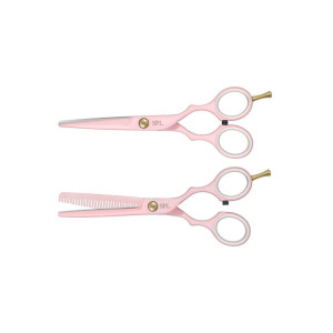 Набор парикмахерских ножниц SPL Girly Girl Edition (прямые и филировочные 5.5 дюйма) 91002-02