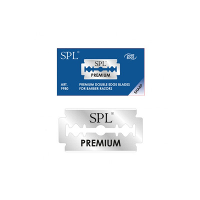Двосторонні леза для бритви SPL Premium (5 шт) SPL 9980