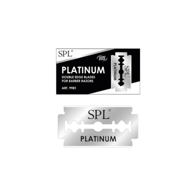 Двосторонні леза для бритви SPL Platinum (10 шт) SPL 9981