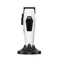 Професійна машинка для стрижки біла, з ножовим блоком Taper, JRL-3000CW-T