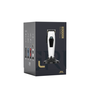 Професійна машинка для стрижки біла, з ножовим блоком Taper, JRL-3000CW-T