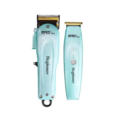 Професійний набір машинка та тример MRD PRO Beginner blue HC-3969-2-BL