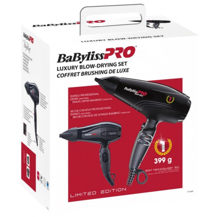 Набір BaByliss PRO P1169E RAPIDO - BAMBINO SET BLACK