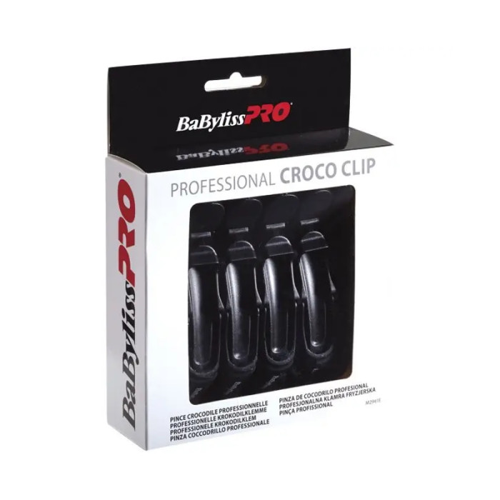 Зажим перукарський BaByliss PRO Croco Clip M2941E
