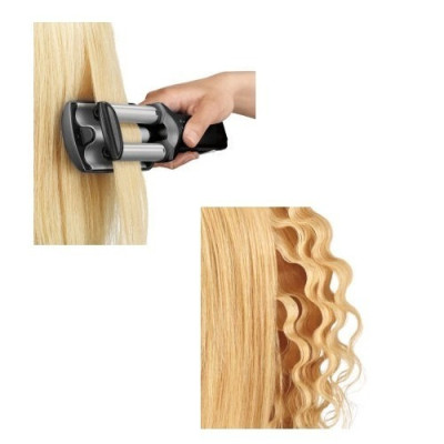 Потрійна плойка – хвиля з турмаліновим покриттям BaBylissPRO 3D Waver Ionic BAB2369TTE