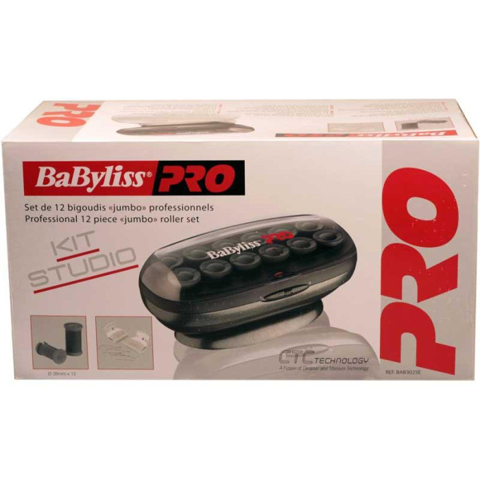 Електробігуді професійні BaByliss PRO Kit Studio Ceramic Titanium BAB3025E