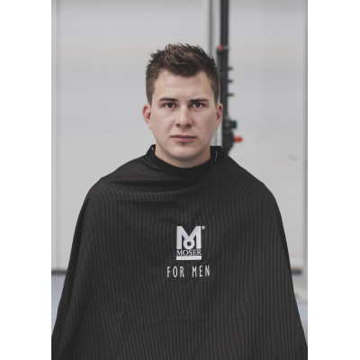 Перукарська накидка Moser Pinstripe Cape For Men