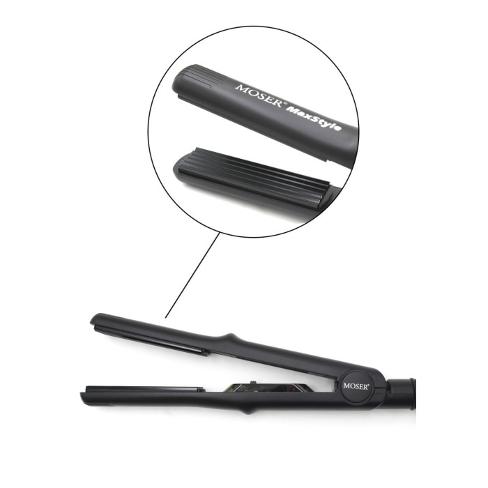 Випрямляч-гофре для волосся Moser MaxStyle Black 4415-0053