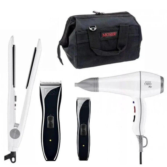 Професійний набір MOSER Neo Kit - Neo + NeoLiner + Neo Style + Neo Dry
