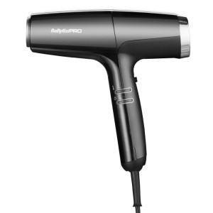 Фен для волосся BaByliss PRO Falco Black&Silver High Speed BAB8550BE