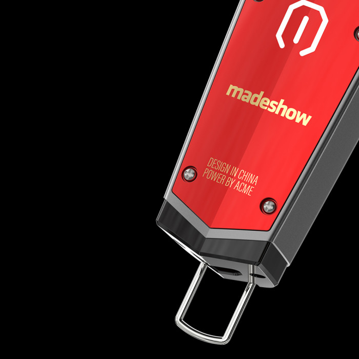 Тример для окантовки Madeshow M11 червоний M11R