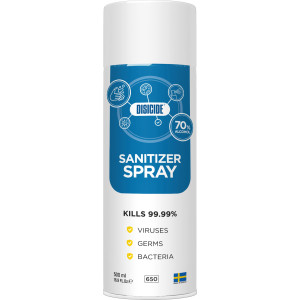 Гігієнічний засіб для обробки рук Disicide Sanitizer Spray, D035008, 500ml