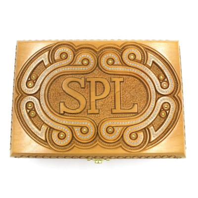 Манікюрний набір ручної роботи SPL Wood Edition 77922