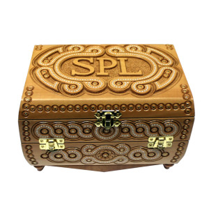 Манікюрний набір ручної роботи SPL Wood Edition 77924