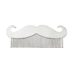 Металлическая расческа для ус и бороды SPL Metal Beard Comb 1194