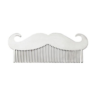 Металевий гребінець для вус та бороди SPL Metal Beard Comb 1194
