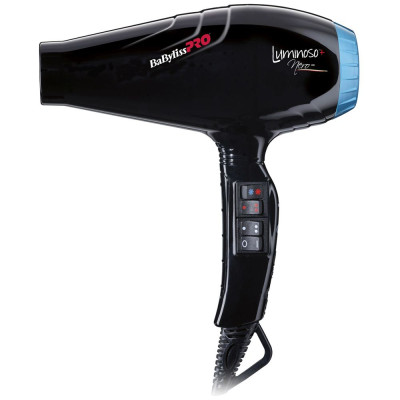 Фен для волосся BaByliss PRO Luminoso Plus Nero Ionic BAB6360IBE