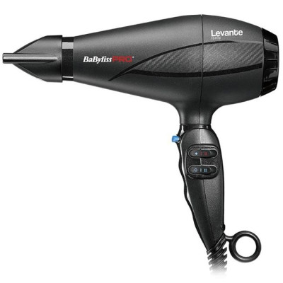 Фен для волосся BaByliss PRO Levante Ionic Black BAB6950IE