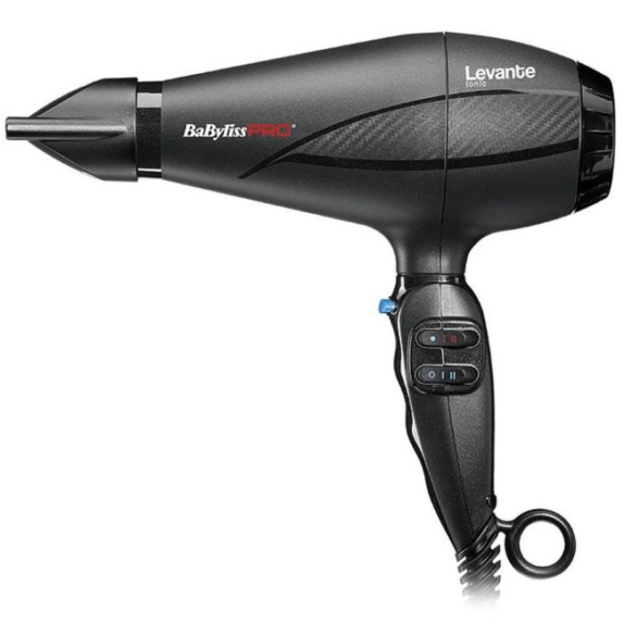 Фен для волосся BaByliss PRO Levante Ionic Black BAB6950IE