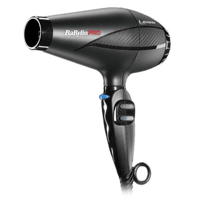 Фен для волосся BaByliss PRO Levante Ionic Black BAB6950IE
