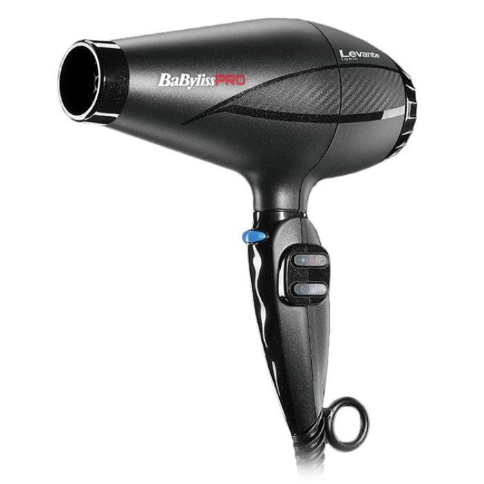 Фен для волосся BaByliss PRO Levante Ionic Black BAB6950IE