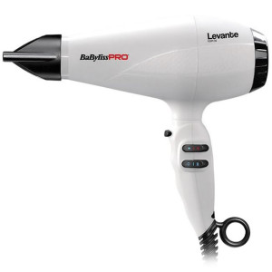 Фен для волос BaByliss PRO Levante Ionic White BAB6950WIE