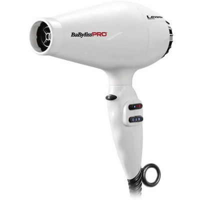 Фен для волосся BaByliss PRO Levante Ionic White BAB6950WIE