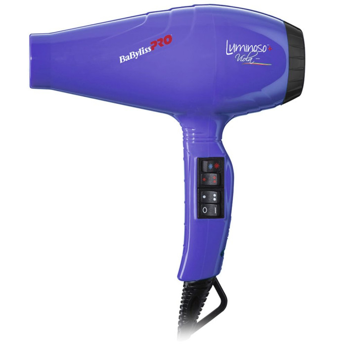 Фен для волос BaByliss PRO Luminoso Plus Viola Ionic BAB6360IPE