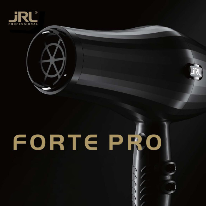 Фен для волосся JRL Forte PRO Black JRL-FP2020L