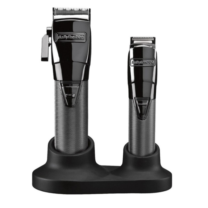Професійний набір  BaBylissPRO GunSteelFX Clipper & Trimmer Set Black FX8705E