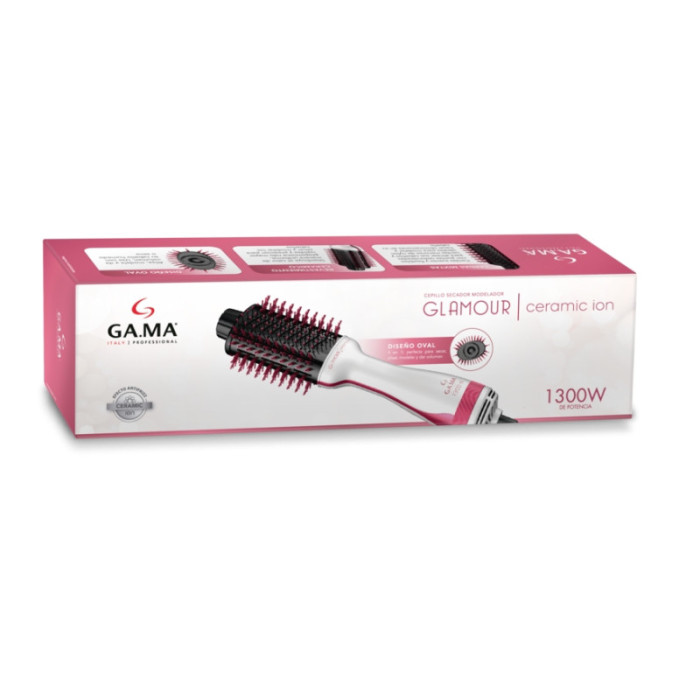 Фен-щітка Ga.Ma GLAMOUR PINK 3D