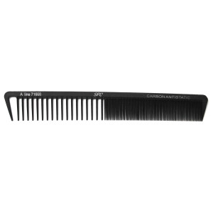 Гребінець для стрижки SPL Carbon Antistatic 71668