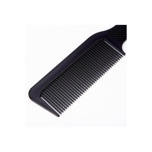 Расческа для стрижки с волнистыми зубцами SPL Carbon Antistatic 9107