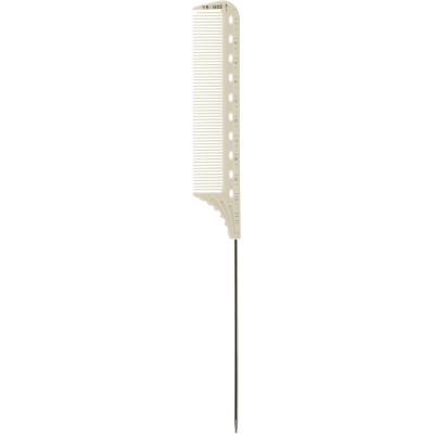 Гребінець-шпикуль із металевим хвостиком SPL Ivory Hair Comb 13758 (слонова кістка)