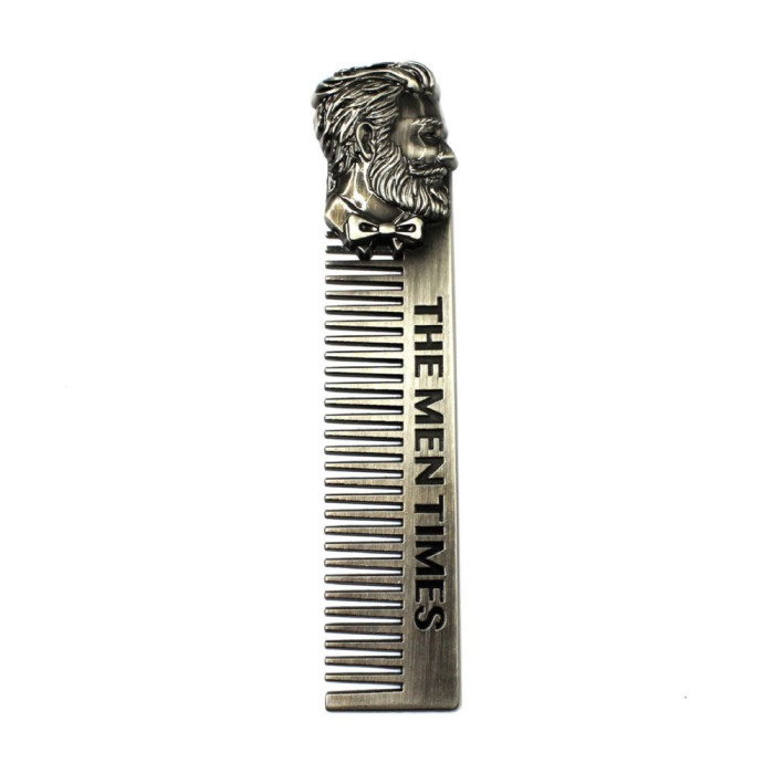 Металевий гребінець SPL "The Men Times" 1195