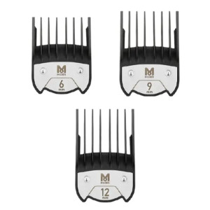 Набір магнітних насадок для машинок Moser Magnetic Premium Attachment Comb Set (6, 9, 12 мм) 1801-7020