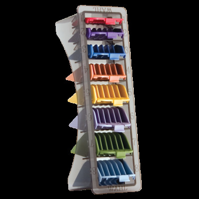 Набір кольорових насадок для машинок WAHL Color-Coded Cutting Guide Set (8шт.) 03170-417