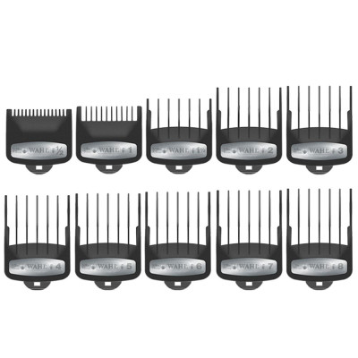 Набір насадок для машинок WAHL Premium Cutting Guide Set (10шт.) 03421-100