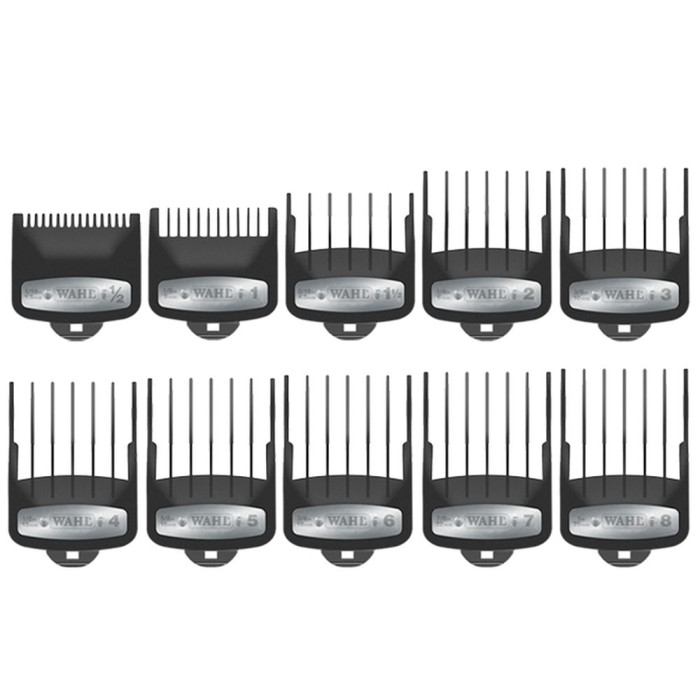 Набір насадок для машинок WAHL Premium Cutting Guide Set (10шт.) 03421-100