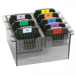 Набір металевих насадок для машинок Moser Metal Attachment A5 Comb Set (8шт.) 1247-7440