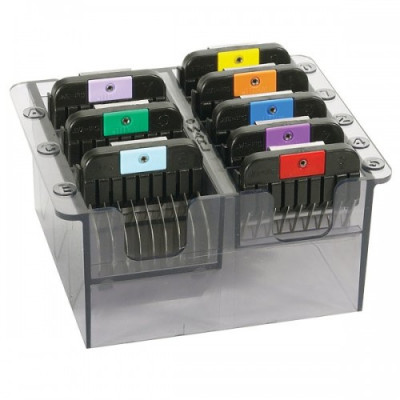 Набір металевих насадок для машинок Moser Metal Attachment A5 Comb Set (8шт.) 1247-7440
