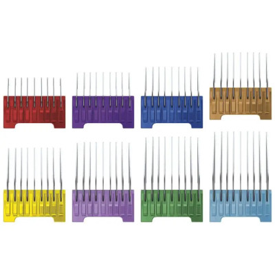 Набір металевих насадок для машинок Moser Metal Attachment Comb Set (8шт.) 1233-7050